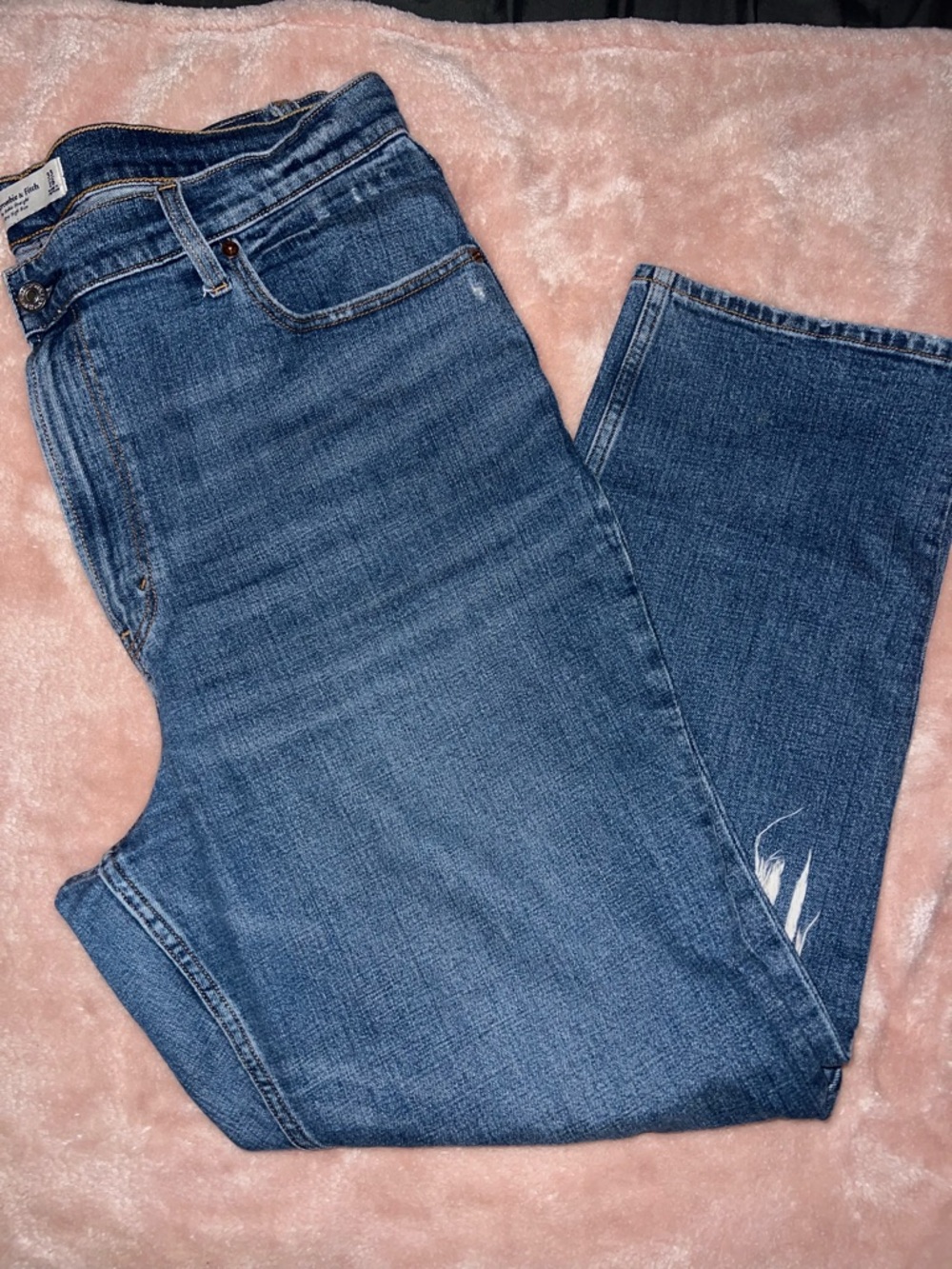 Classic Blue Denim Jeans - Medium Wash
